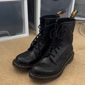 Dr. Martens, 1460 Women’s Smooth Leather Lace Up Boots